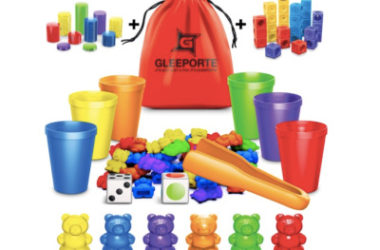 Rainbow Counting Bears With Matching Sorting Cups Only $13.71 (Reg. $25)!