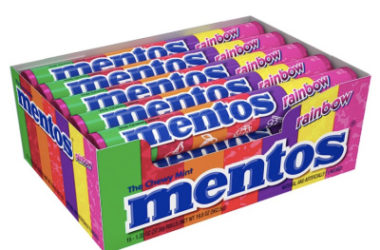 Pack of 15 Mentos Chewy Mint Candy Rolls As Low As $6.05 Shipped!
