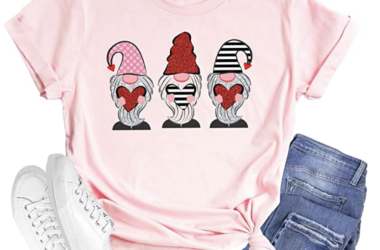 Valentine’s Day Gnome T-Shirts for $11.89!