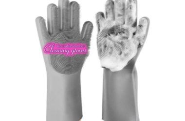 Reusable Silicone Dishwashing Gloves Only $5.90!