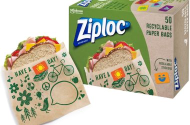 50-Ct Ziploc Recylclable Bags for $3.89!