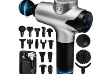 Deep Tissue Massage Gun Just $44 (Reg. $110)!