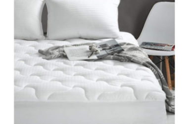 Queen Size Cooling Pillow Top Quilted Mattress Topper Just $23.99 (Reg. $40)!