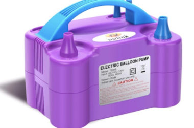 It’s Back! Electric Portable Dual Nozzle Balloon Blower Pump Just $16.99 (Reg. $40)!