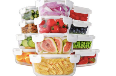 Bayco 24 Piece Glass Food Storage Containers Just $29.99 (Reg. $50)!