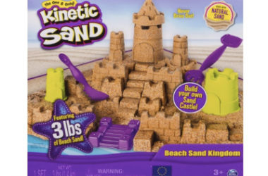 Kinetic Sand Beach Kingdom Playset with 3lbs of Sand Only $11.80 (Reg. $20)!