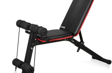 Adjustable Weight Bench for just $59.99!!