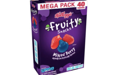 Fruity Snacks Mixed Berry As Low As $5 Shipped!