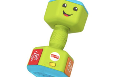 Fisher-Price Laugh & Learn Countin’ Reps Dumbbell Rattle Only $5.92 (Reg. $10)!