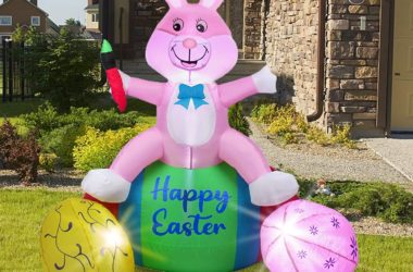 5-Ft Easter Inflatable Blow-Up Yard Decoration for $29.49!