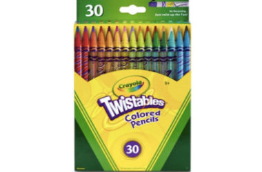 2 Packs Crayola Twistables Colored Pencils Just $18.04!