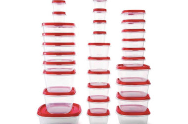 Set of 30 Rubbermaid Easy Find Lids Food Storage Containers Just $24.99 (Reg. $43)!