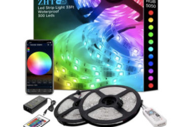 ZHT Smart LED Strip Lights Only $12.49 (Reg. $25)!