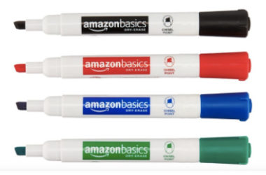 Amazon Basics Dry Erase Markers As Low As $5.88 Shipped!