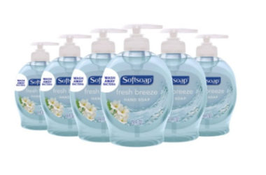 Softsoap Liquid Hand Soap, Pack of 6, As Low As $5 Shipped!