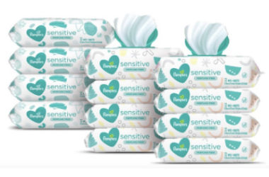 Pampers Sensitive Baby Wipes As Low As $19.54!