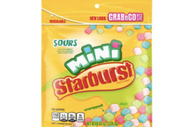 STARBURST Minis Sours Candy, Pack of 8, As Low As $10.20 Shipped!