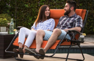 Double Wide Zero Gravity Chair Lounger Only $119 (Reg. $218)!