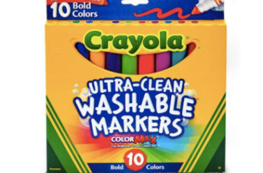Crayola Ultraclean Broadline Bold Markers Just $2.49!