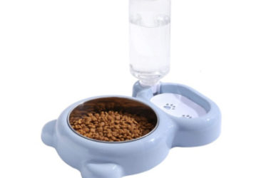 Pet Water and Food Bowl Set Just $8.99 (Reg. $20)!