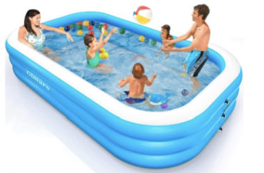 No Leak Inflatable Pool Just $26.39 (Reg. $66)!