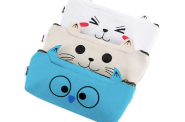 3 Animal Pencil Bags Only $6.59 (Reg. $11)!