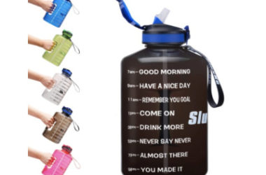 1 Gallon Water Bottle with Straw Just $10.95!