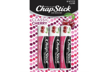 ChapStick Classic Cherry Lip Balm Tubes As Low As $2.84 Shipped!