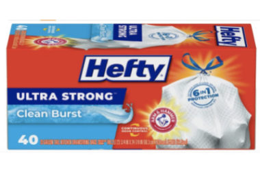 Hefty Ultra Strong Tall Kitchen Trash Bags As Low As $6.79 Shipped!