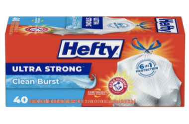Hefty Ultra Strong Tall Kitchen Trash Bags As Low As $4.66 Shipped!