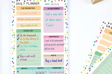 Daily Planner Notepad for just $3.99!