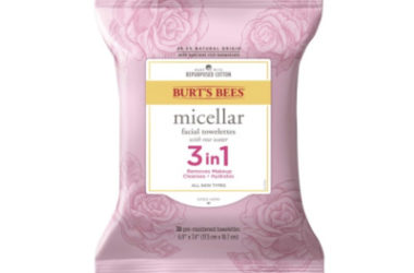 Burt’s Bees Facial Cleansing Wipes As Low As $3.39 Shipped!