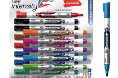 BIC Intensity Advanced Dry Erase Markers Just $8.86 (Reg. $16)!