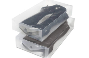 Set of 2 Whitmor Clear Vue Boot Boxes Only $3.42 (Reg. $10)!