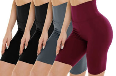 4 Pairs of Biker Shorts for Just $4.72 Each!