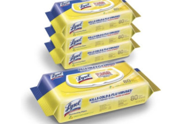 Lysol Disinfectant Handi-Pack Wipes As Low As $8.91 Shipped!