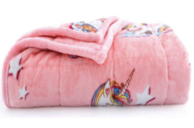 Unicorn Weighted Blanket Just $24.98 (Reg. $42)!