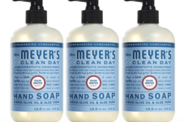 3-Pack Mrs. Meyers Hand Soap As Low As $7.51 Shipped!