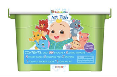 HOT! Art Tubs with Coloring Books and Supplies Just $10 (Reg. $15)!