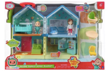 CoComelon Deluxe Family House Playset Only $27.99 (Reg. $40)!