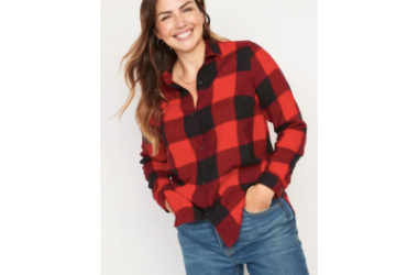 Flannel Shirts for the Family 50% Off!