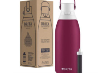 Brita Stainless Steel Water Filter Bottle Only $24.49 (Reg. $35)!