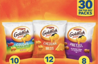 Pepperidge Farm Goldfish Crackers, 30ct, As Low As $8.48 Shipped!