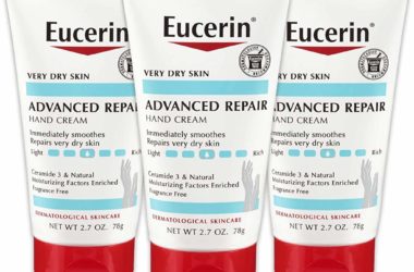 Eucerin Hand Cream Repair 3-Pack for $8.37!