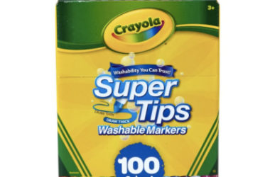 Crayola Washable Super Tips Marker Set Just $7.85 (Reg. $20)!