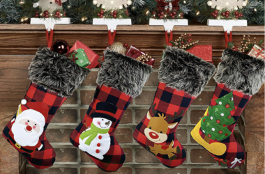 HOT! Four Christmas Stockings for $9.49!!