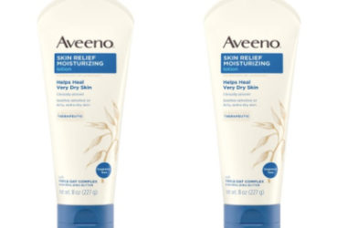 Aveeno Skin Relief 24-Hour Moisturizing Lotion Just $3.88!