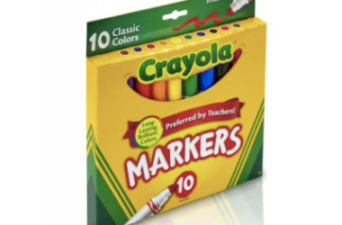 Crayola Broad Line Art Markers Just $.97 (Reg. $4.78) +More Crayola Deals!
