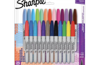 Sharpie 25pk Permanent Markers Only $10 (Reg. $20)!