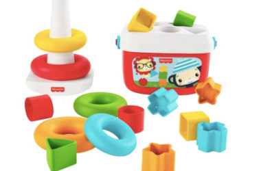 Fisher-Price Baby’s First Blocks and Rock-a-Stack Gift Set Only $9.99 (Reg. $17)!